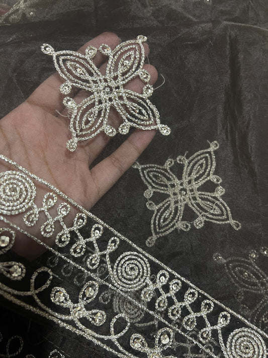 Sapphire formal organza dupatta