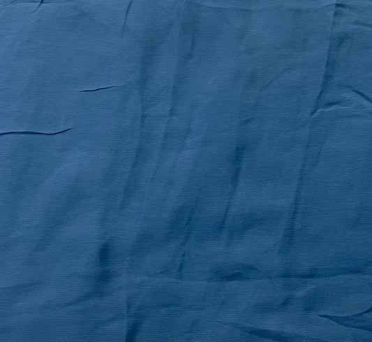 Cross stitch plain chiffon dupatta