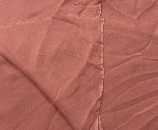 Cross stitch plain chiffon dupatta