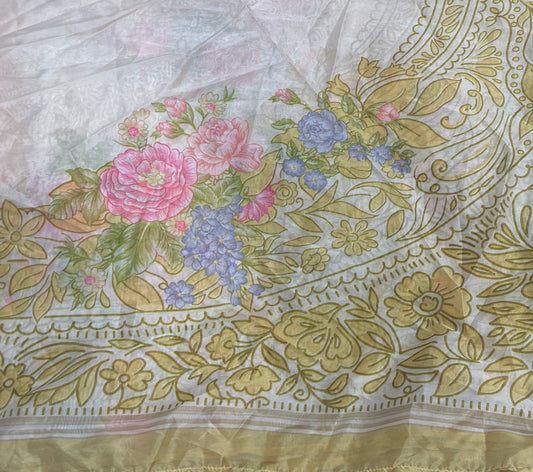 Sapphire printed silk dupatta