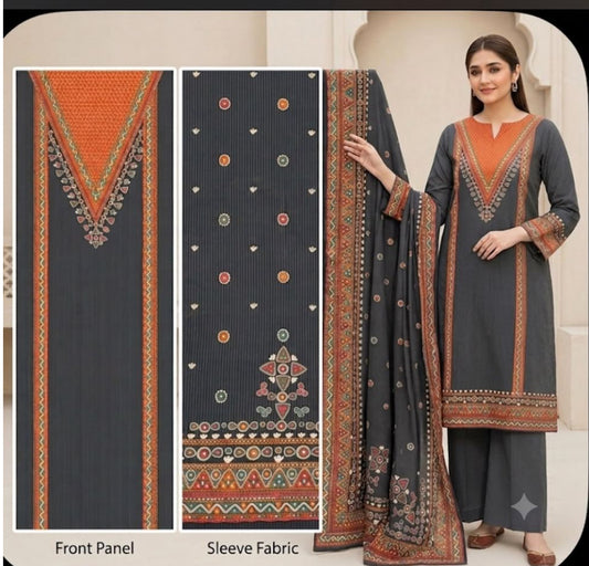 Kayseria printed Lawn 3pc