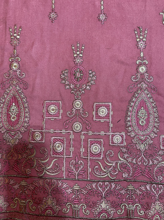 Emb wool shawl 3pc by khoobsurat