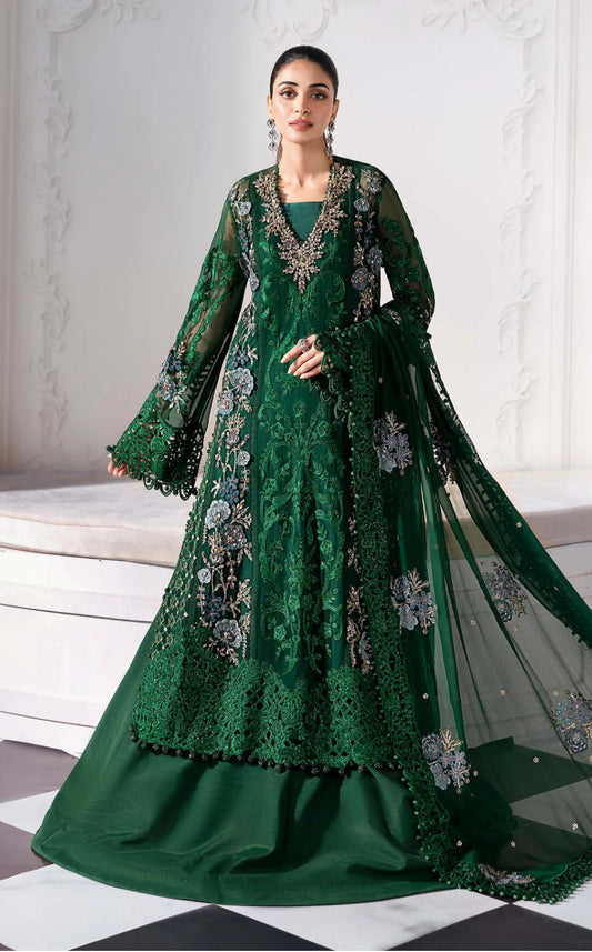 Same as Maria B formal 3pc suit chiffon Advance Booking & Advance payment
