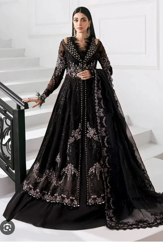 Same as Maria B formal 3pc suit organza Advance Booking & Advance payment