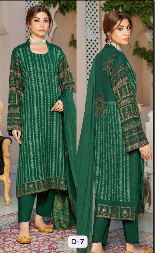Husn e Jahan luxury swiss wool winrer collection