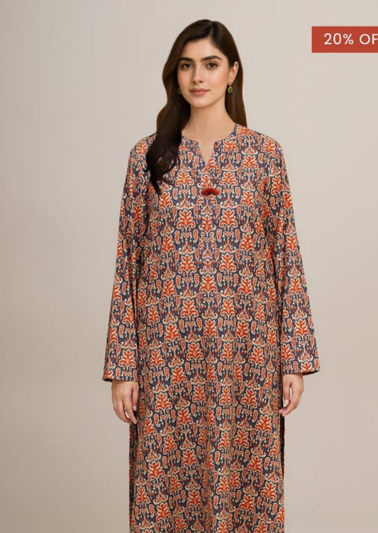 Kayseria Khaddar 2PC | Printed Shirt & Trouser | Winter Collection 2026