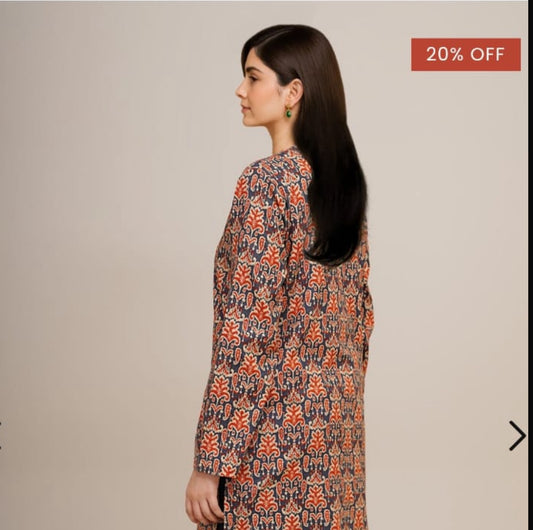 Kayseria Khaddar 2PC | Printed Shirt & Trouser | Winter Collection 2026