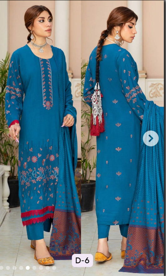 Husn e Jahan luxury swiss wool winrer collection