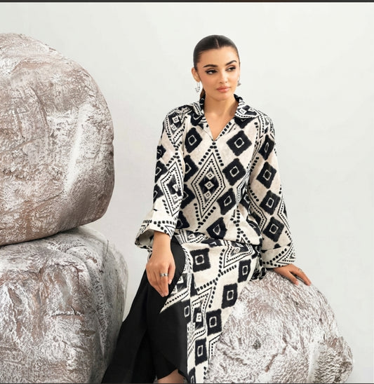 Nishat printed lawn 2pc