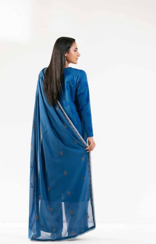 Nishat allover printed cotton 2pc