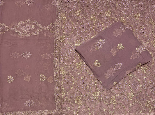 Bareeze formal chiffon 2pc suit shirt and dupatta