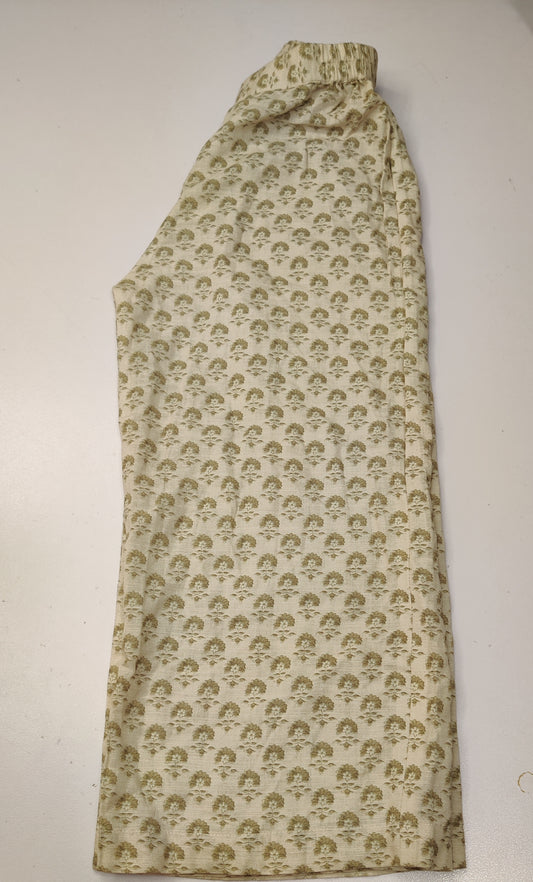 Ethnic kids Rawsilk printed trouser