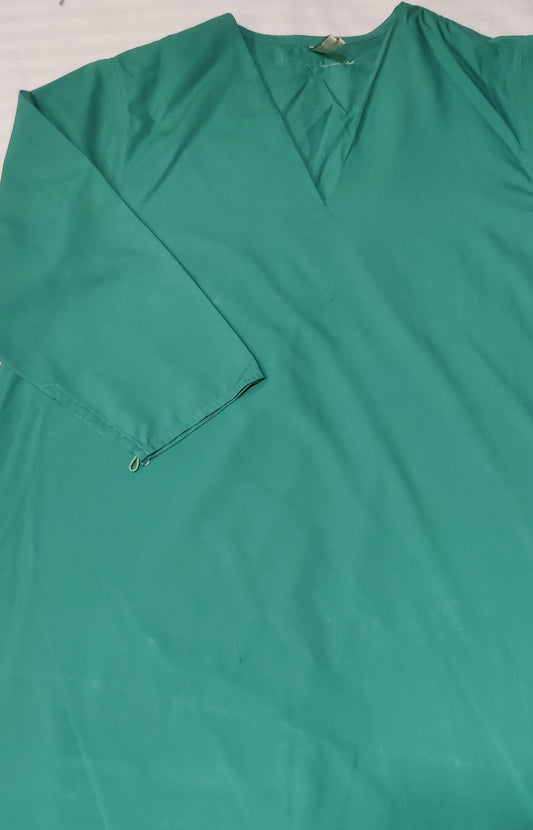 Ethnic plain shirt satin