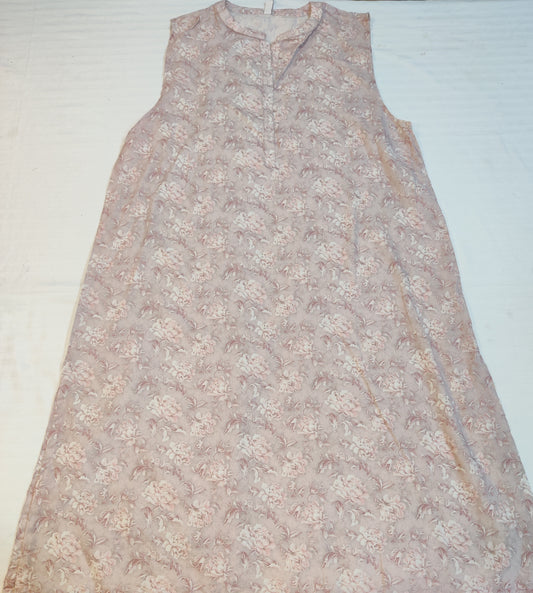 Ethnic printed silk shirt