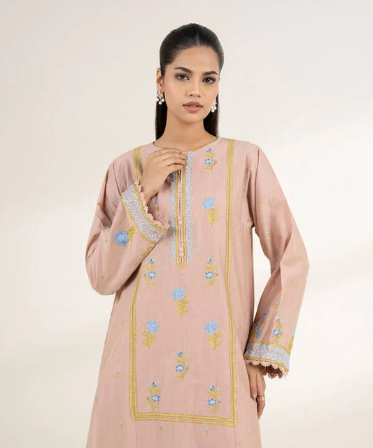 Sapphire emb lawn 2pc