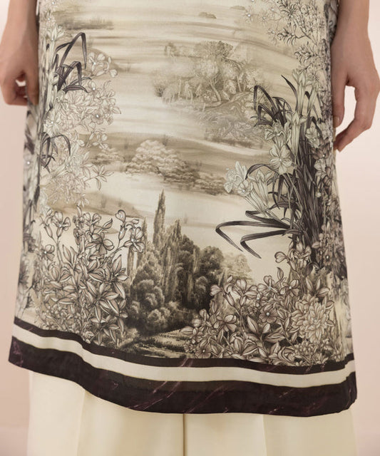 Sapphire formal silk 2pc