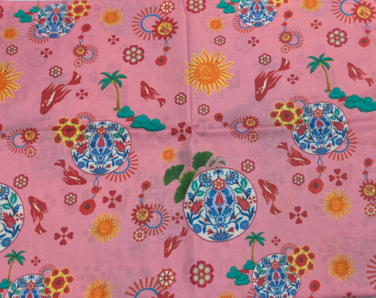 Coco by lenaim 3.5meter allover Lawn cotton 2pc suit