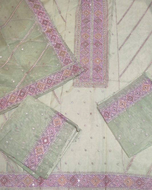 Same as Bareeze organza 2pc shirt dupatta