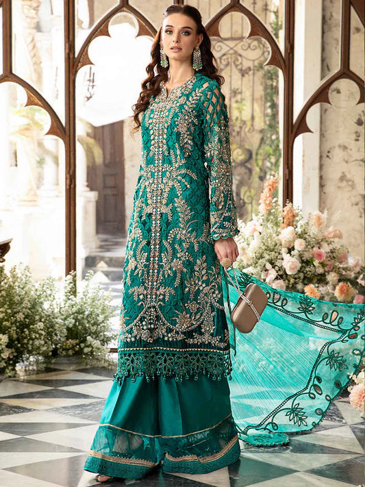 Same as Maria B Mbroidered formal wedding suite Advance Booking & Advance payment