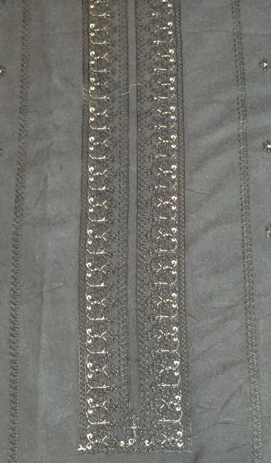 Emb wool shawl 3pc by khoobsurat