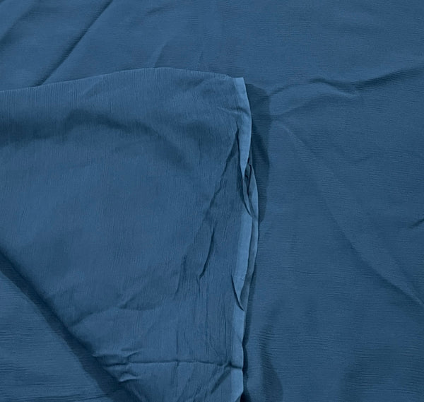 Cross stitch plain chiffon dupatta