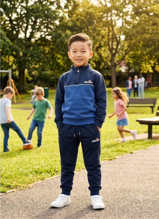 Ellesse kids branded shirt and trouser 3/4 chest 15 length 16.5 trouser length 28