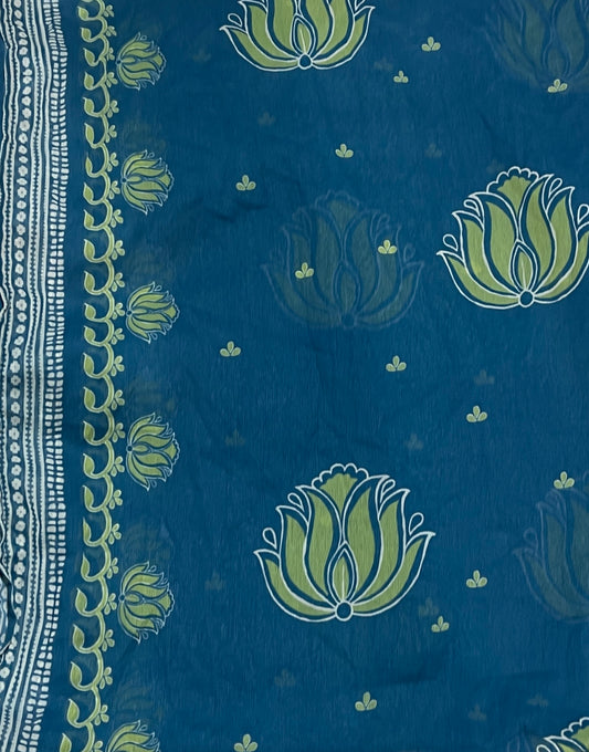 Sapphire printed chiffon dupatta