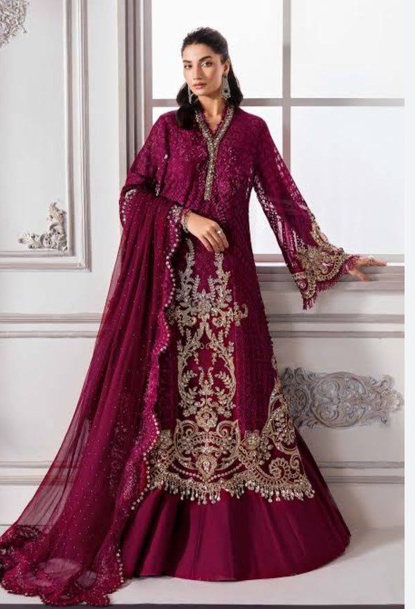 Same as maria b formal 3pc suit chiffon