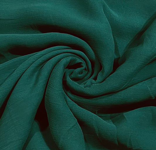 Cross stitch plain chiffon dupatta dyeable