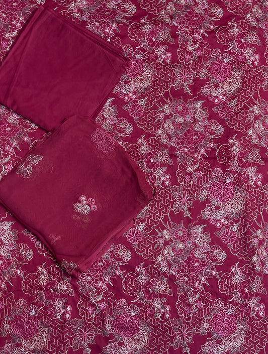 Same as bareeze emb lawn 3pc with chiffon dupatta