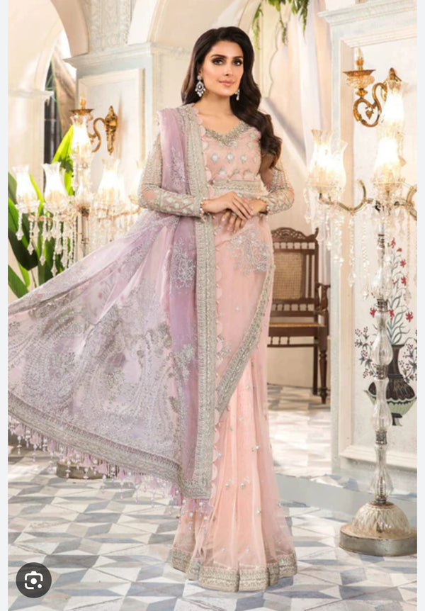 Same as maria b formal saree organza