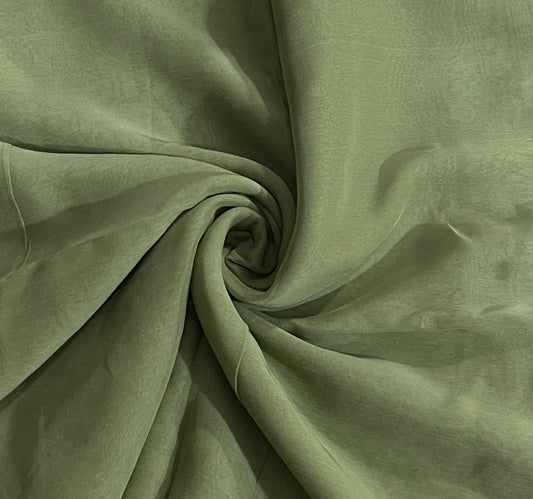 Cross stitch plain chiffon dupatta dyeable