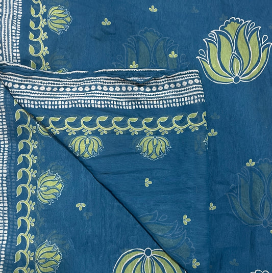 Sapphire printed chiffon dupatta