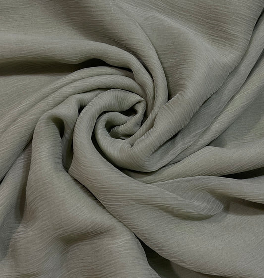 Cross stitch plain chiffon dupatta dyeable