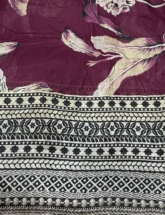 Sapphire printed lawn dupatta