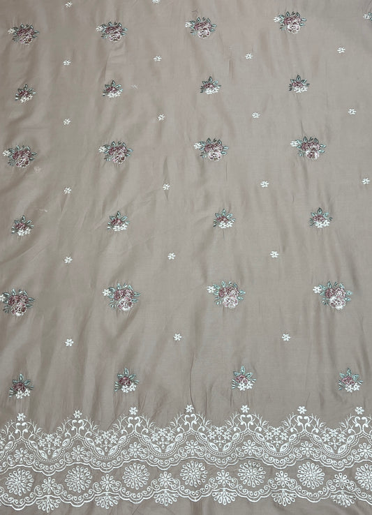 Cross stitch emb 2pc suit lawn