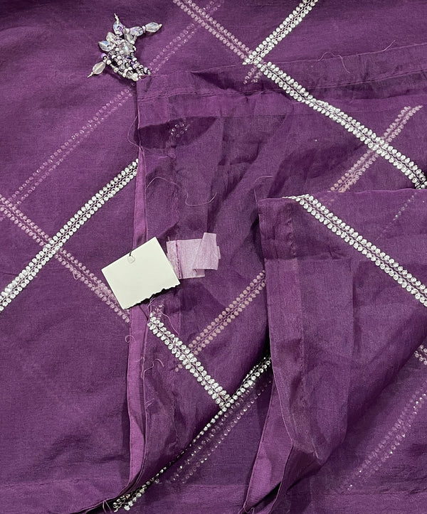 Sapphire formal dupatta organza