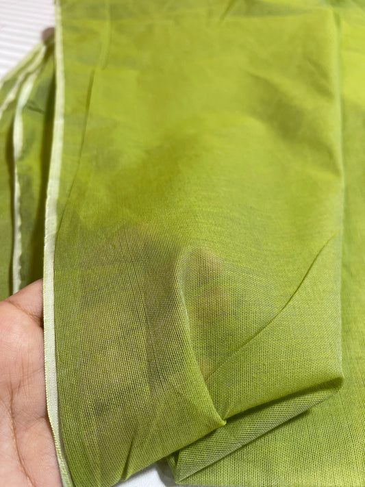 Cross stitch khadi net dupatta