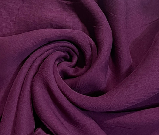 Cross stitch plain chiffon dupatta dyeable