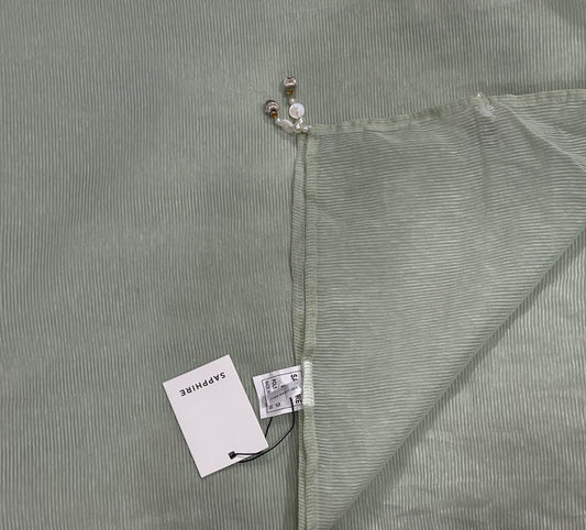 Cross stitch plain khadi net dupatta