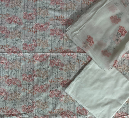 Same as bareeze emb lawn 3pc with chiffon dupatta