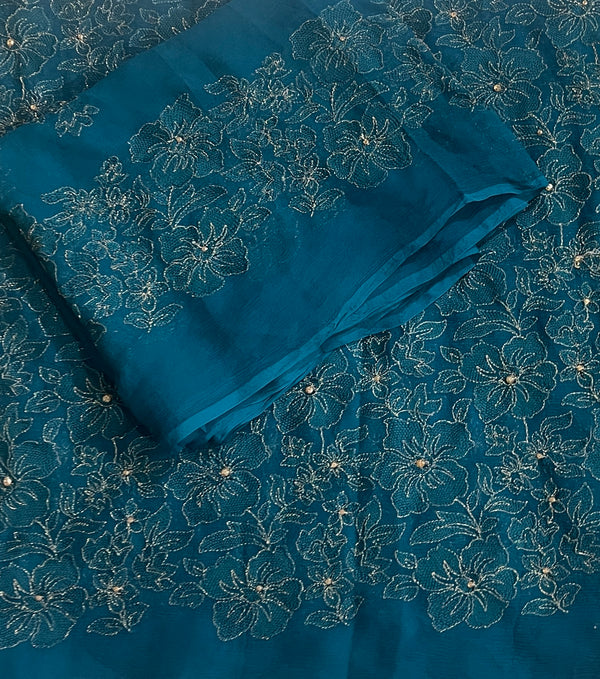 Bareeze china pure crinkle chiffon 2pc shirt dupatta