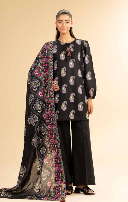 Nishat printed cotton 2pc shirt trouser