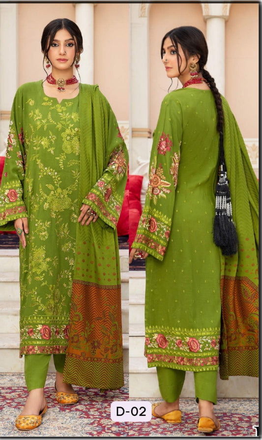 Husn e Jahan luxury swiss wool winrer collection
