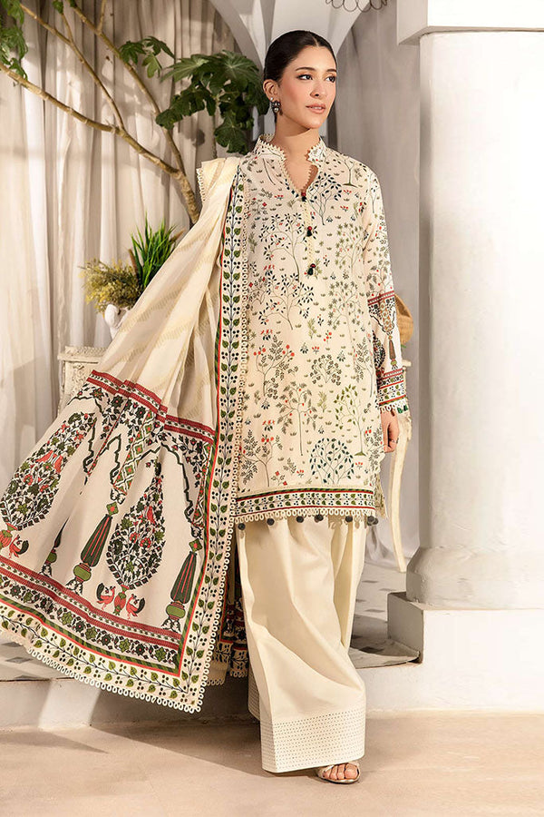 Elaheh printed lawn 3pc