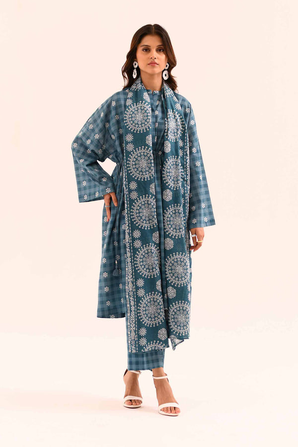 Nishat printed lawn 3pc