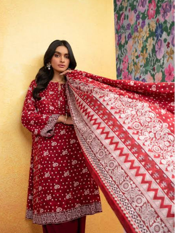 Nishat printed lawn 3pc