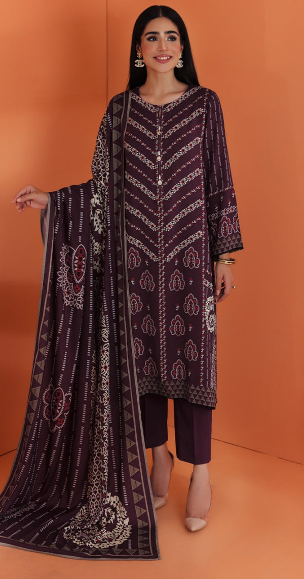 Nishat printed lawn 3pc