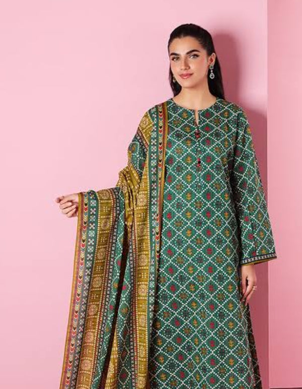 Nishat printed lawn 3pc