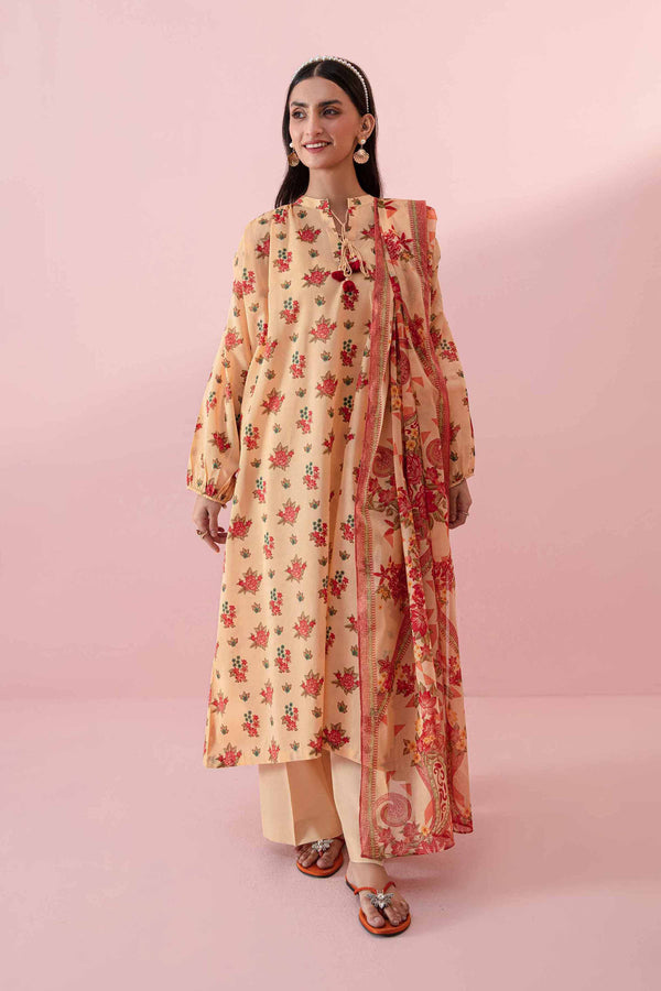 Nishat printed lawn 3pc